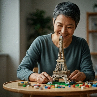 Person using a laptop to browse various WordPress themes, showcasing customization options and responsive design